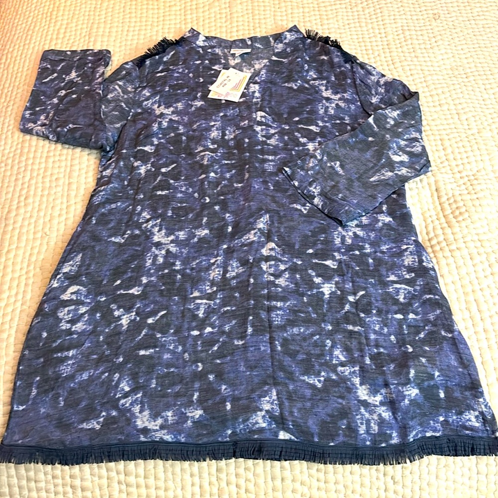 LulaRoe Coastal Tie-Dye Cover Up